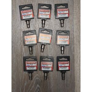 Craftsman 7/32" Socket Lot (9‑Pack) – USA – NEW – 1/4" Drive – 12‑Point